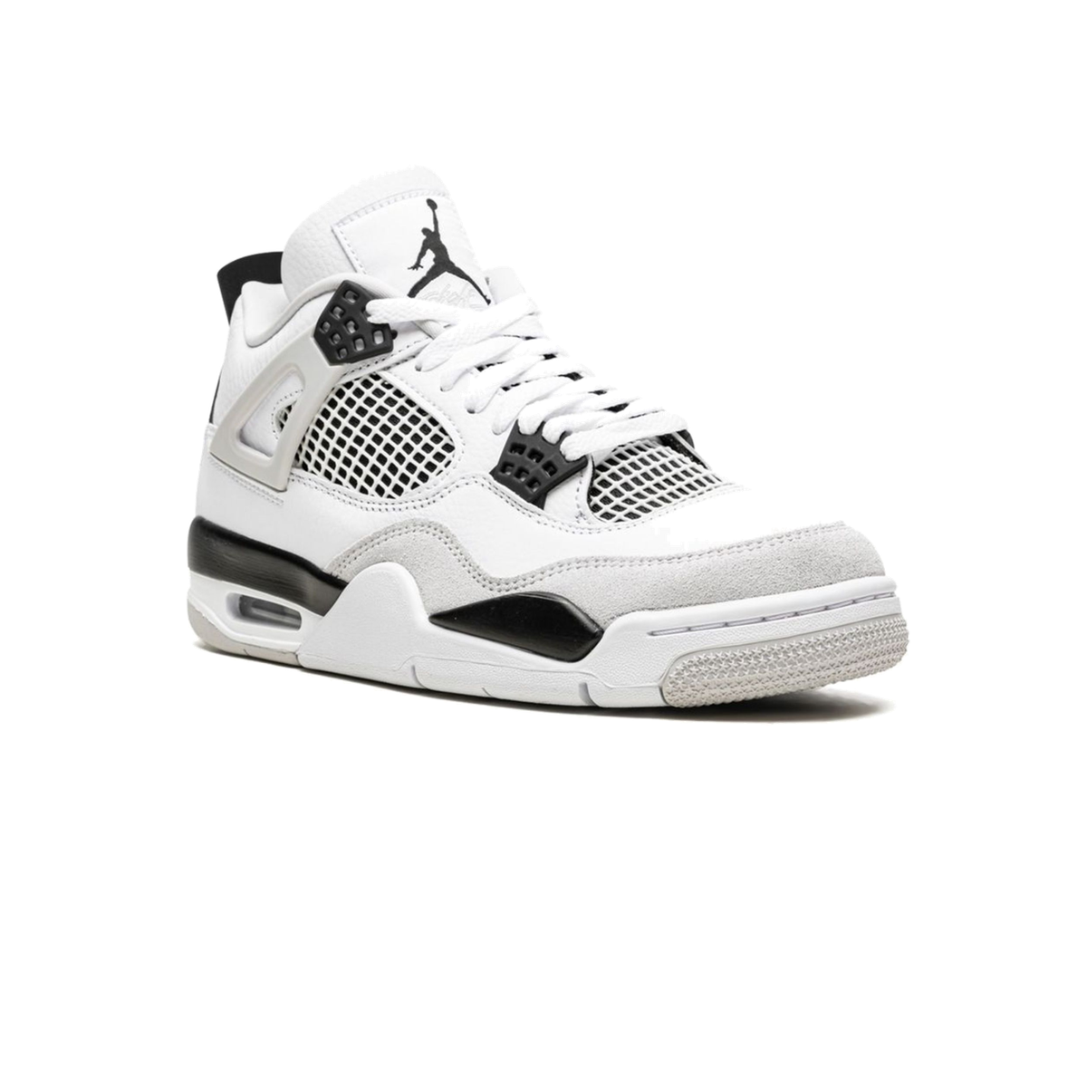 AJ4 Retro Military Black