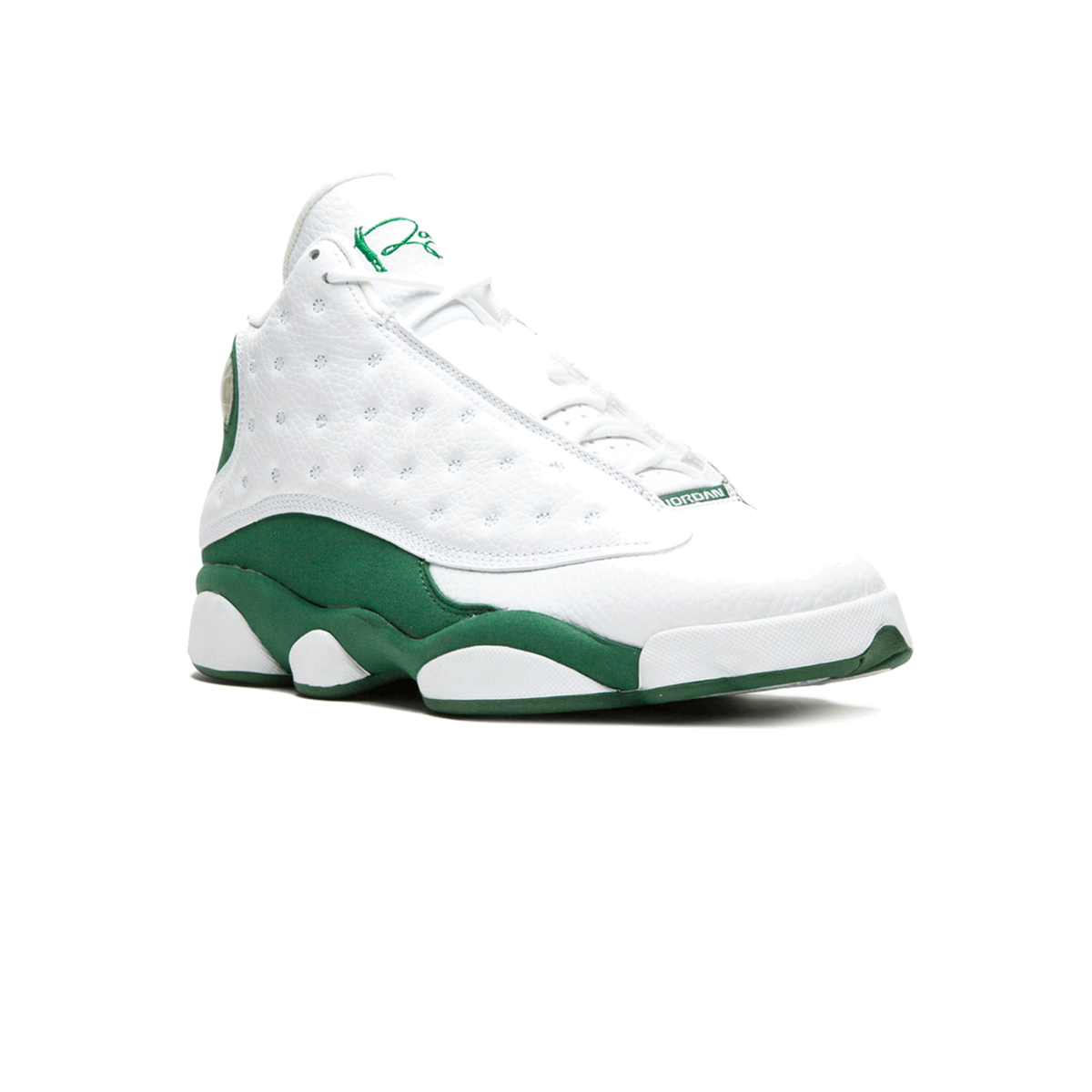 Air Jordan 13 Retro White Lucky Green
