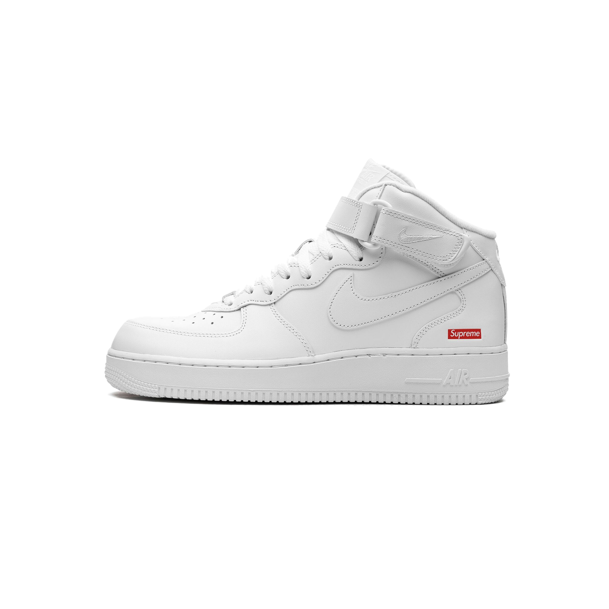 Supreme x Air Force 1 Mid White