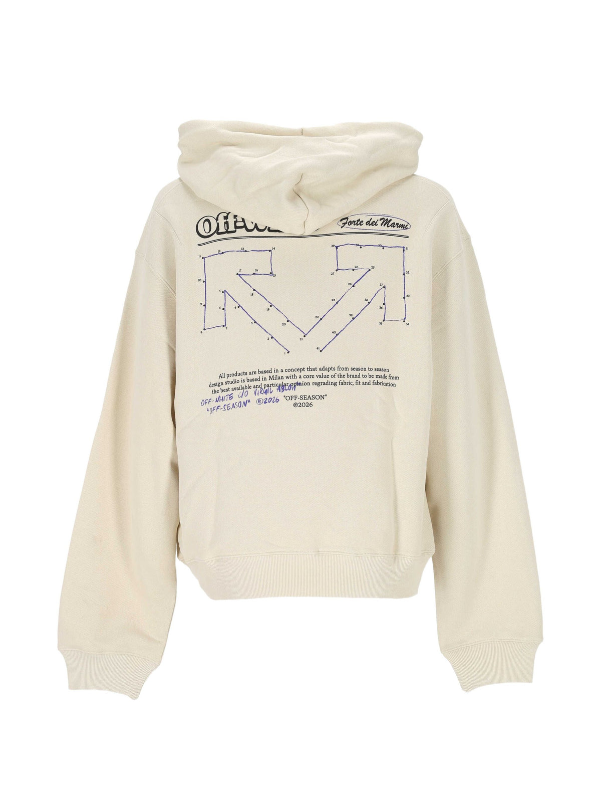 Off‑White Connect Dots Regular Hoodie