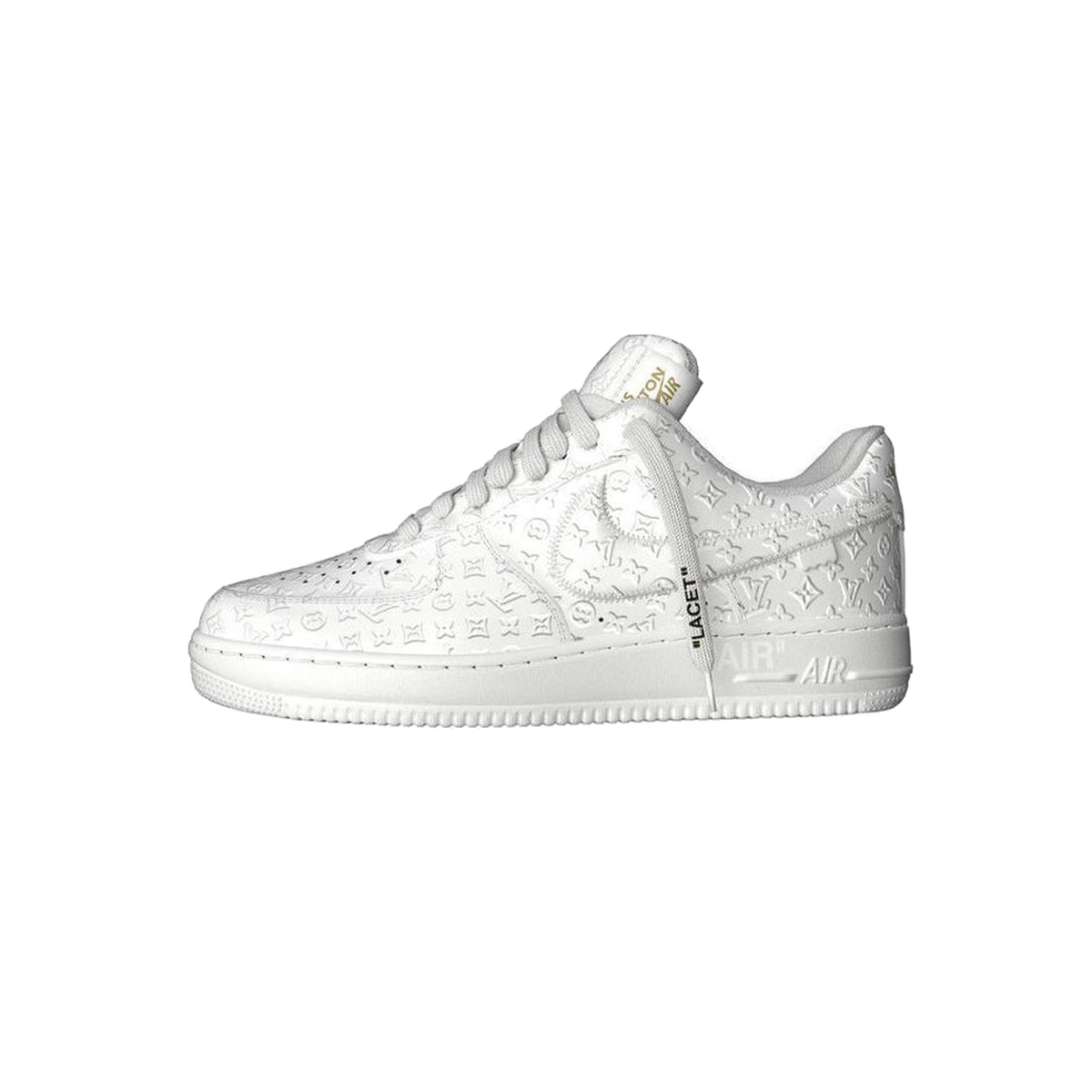 AF1 × LV By Virgil Abloh White
