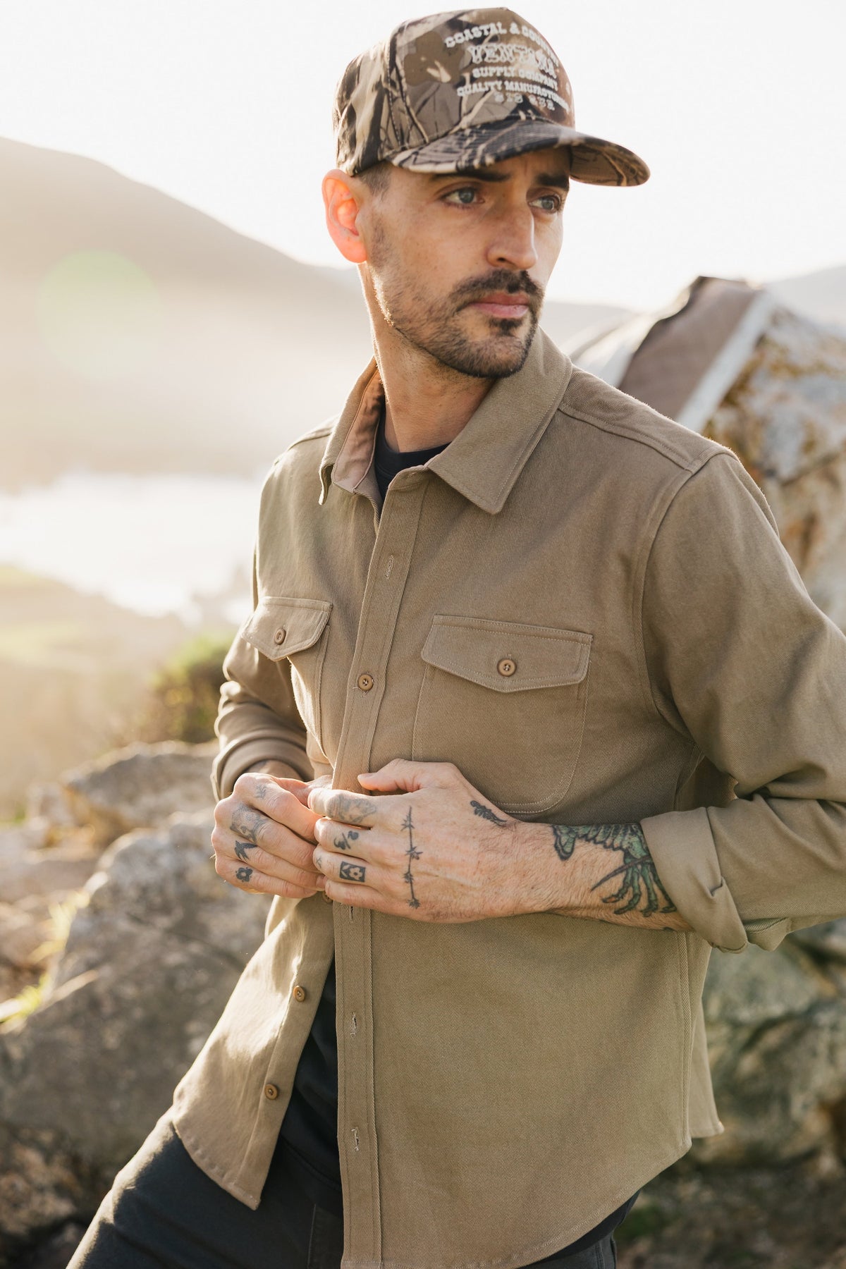 South Coast Shirt Sandstone
