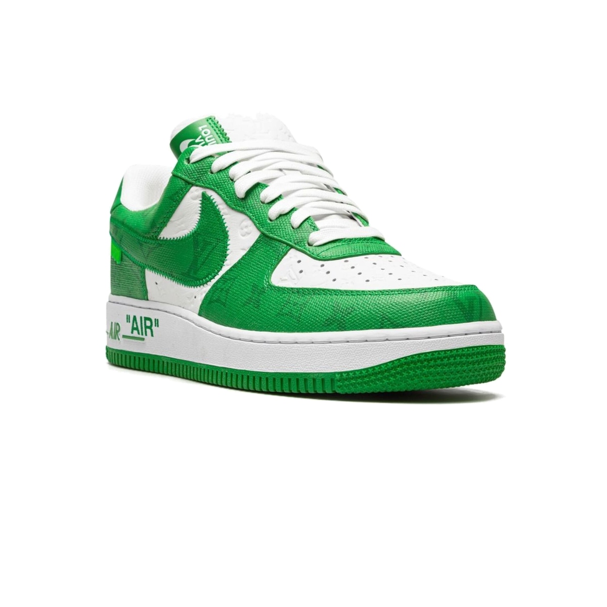 LV x  AF1 Low Virgil Abloh Green White