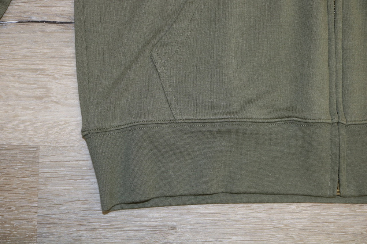 Men's Eco-Smart Full-Zip Bamboo Viscose Hoodie